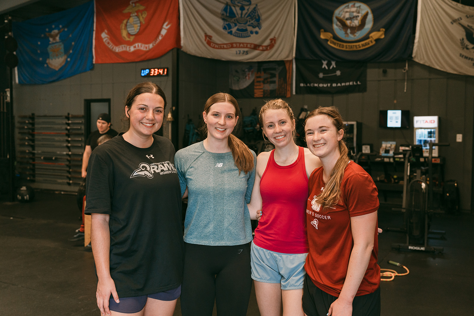 N.O.W. Fitness community inside the gym